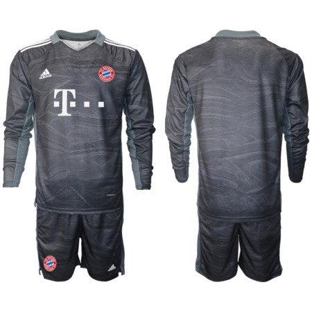 Fußballtrikots FC Bayern München Torwart Kinder 2021-2022 Langarm Auswärts-trikot kaufen